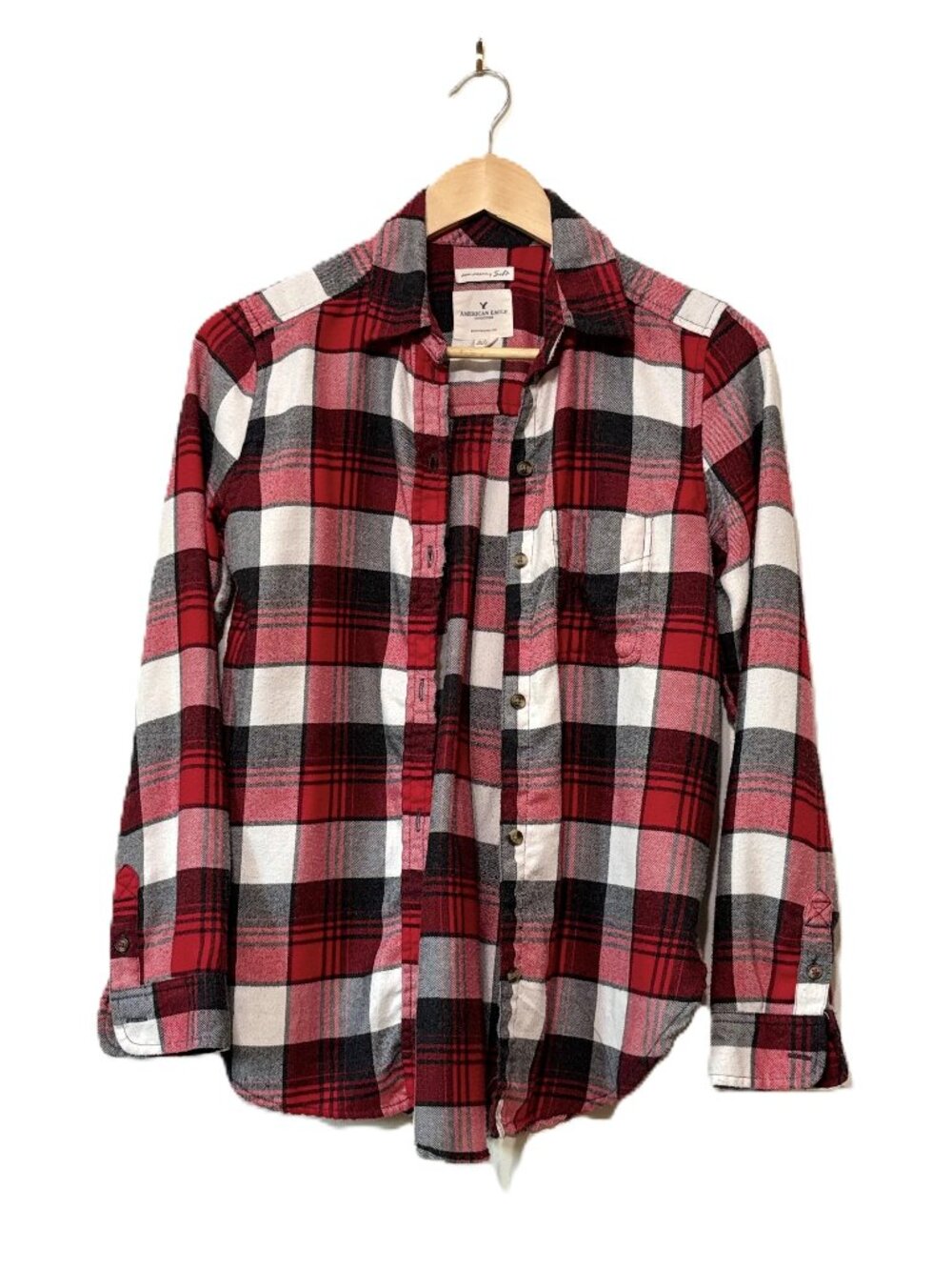 American Eagle Soft Flannel, Size XS